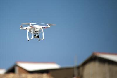 warehouse robotics - drone